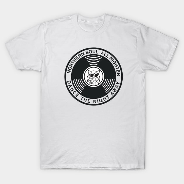 Northern Soul All Nighter T-Shirt by RussellTateDotCom